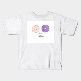 Donut Eyes Kids T-Shirt